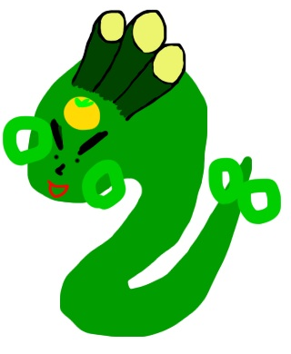 巳年わけワカメくん